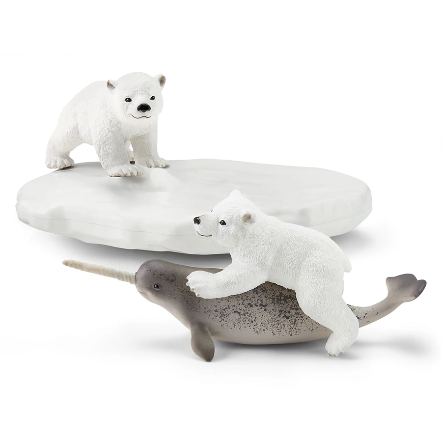 schleich® Wild Life - Eisbären-Rutschpartie 42531