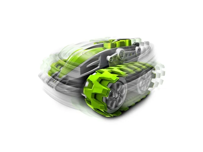Nikko 15 cm NanoTrax Køretøj - Electric Green