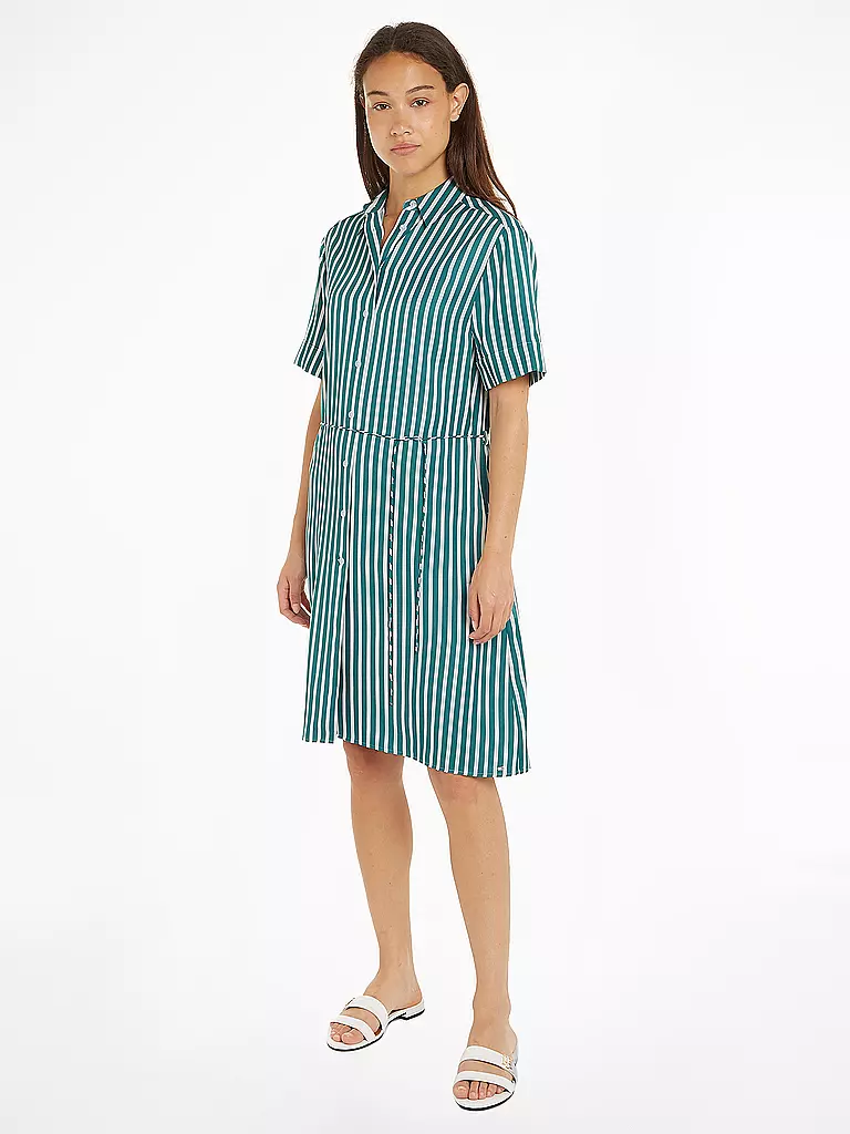 TOMMY HILFIGER Minikleid  grün