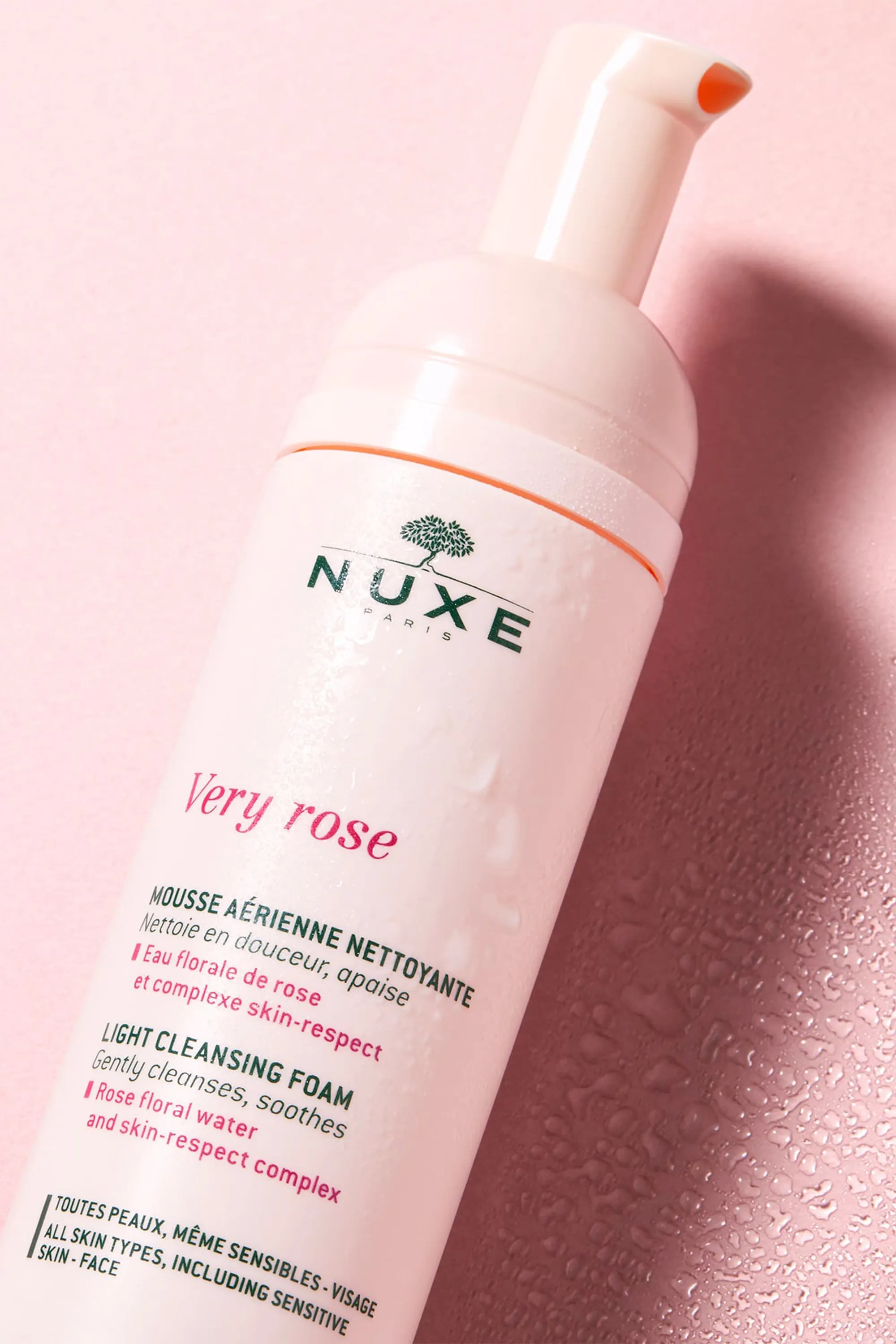 Nuxe Mousse aérienne nettoyante Very Rose-150 ml