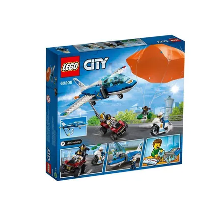 LEGO® City Police 60208 Polizei Flucht mit dem Fallschirm