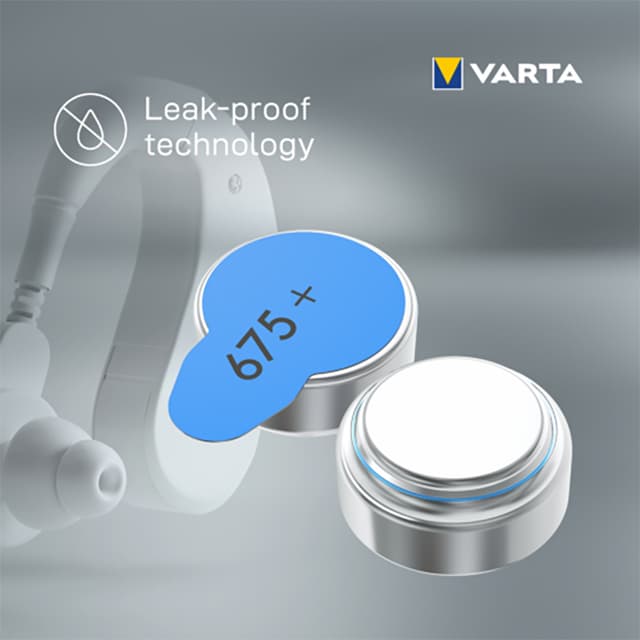 Varta 675 høreapparatsbatterier 7042217 (6-pk)