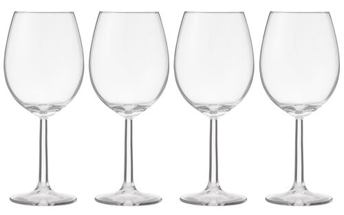 4 verres à vin rouge 430ml