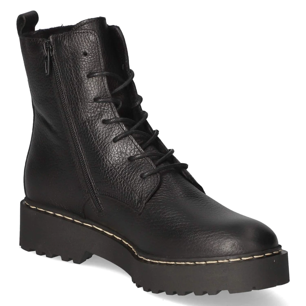 KaerlekSchnürstiefeletten - black