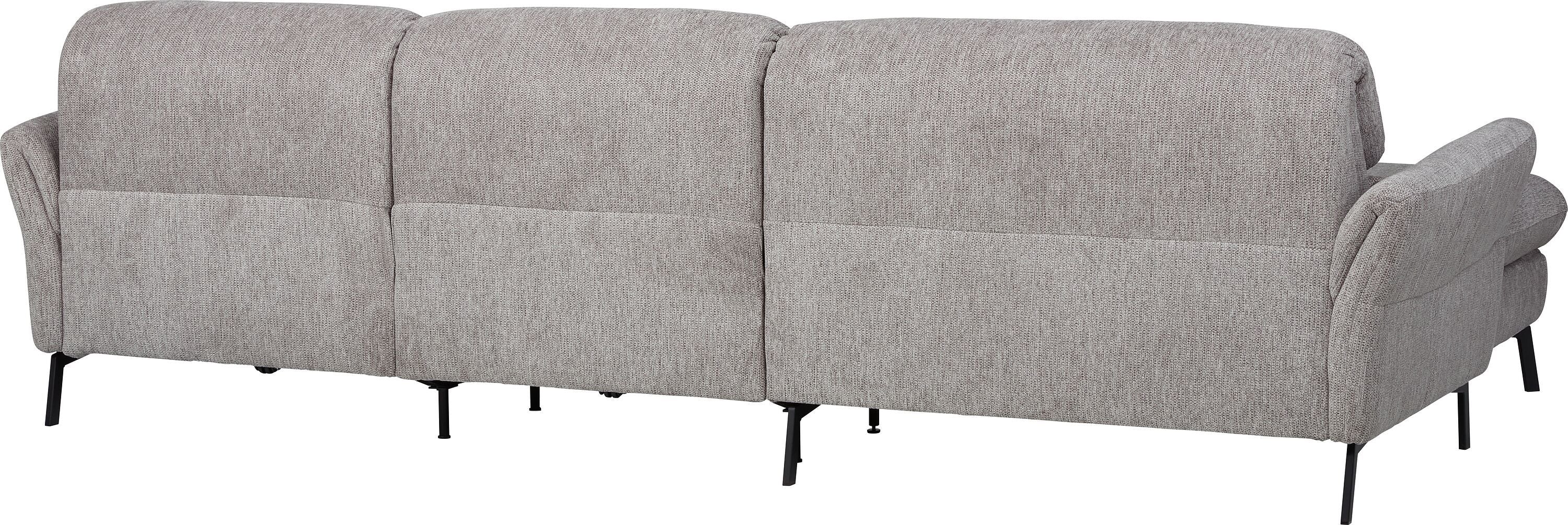 SEBO Ecksofa - Grau / B: 284.0 cm x T: 161.0 cm x H: 84.0 cm