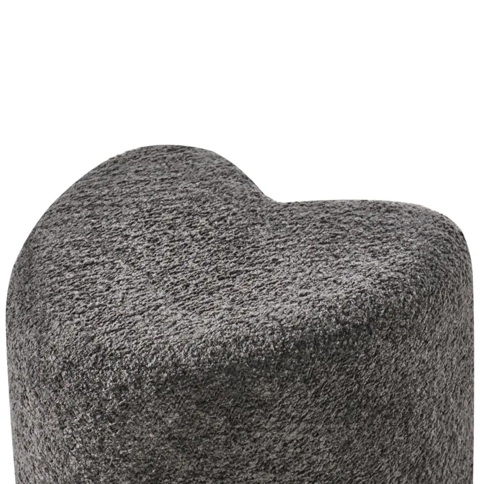 SCOTIA - Poef - Donkergrijs - Chenille
