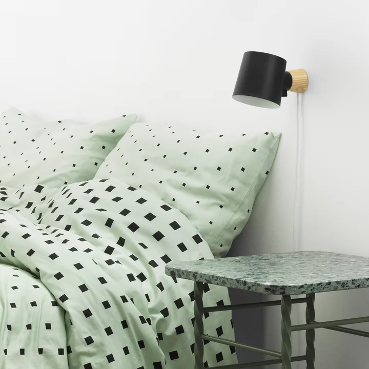 Normann Copenhagen - Rise Wandleuchte, schwarz