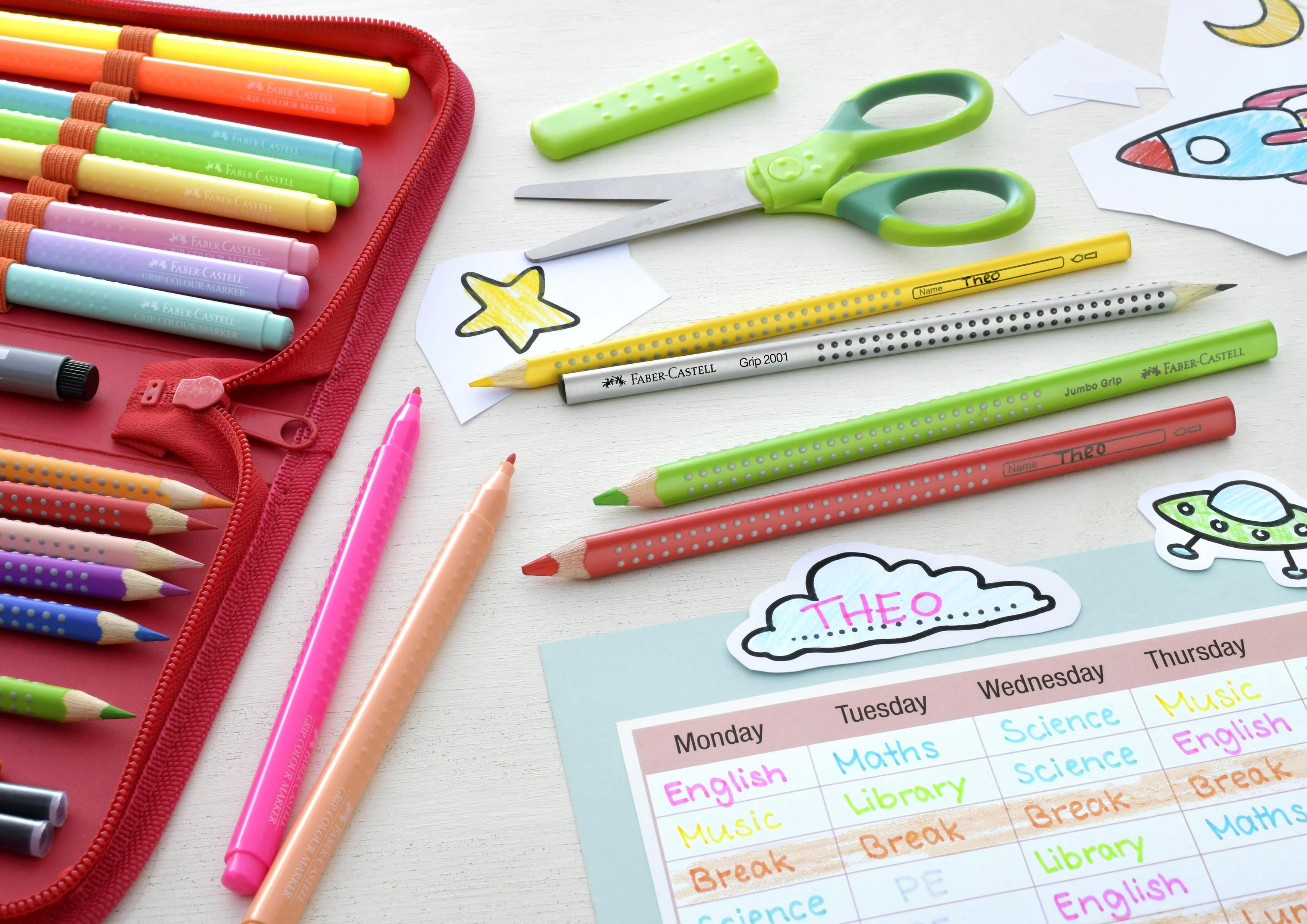Faber-Castell - Pencil Colour Grip box (12 pcs) (112412)