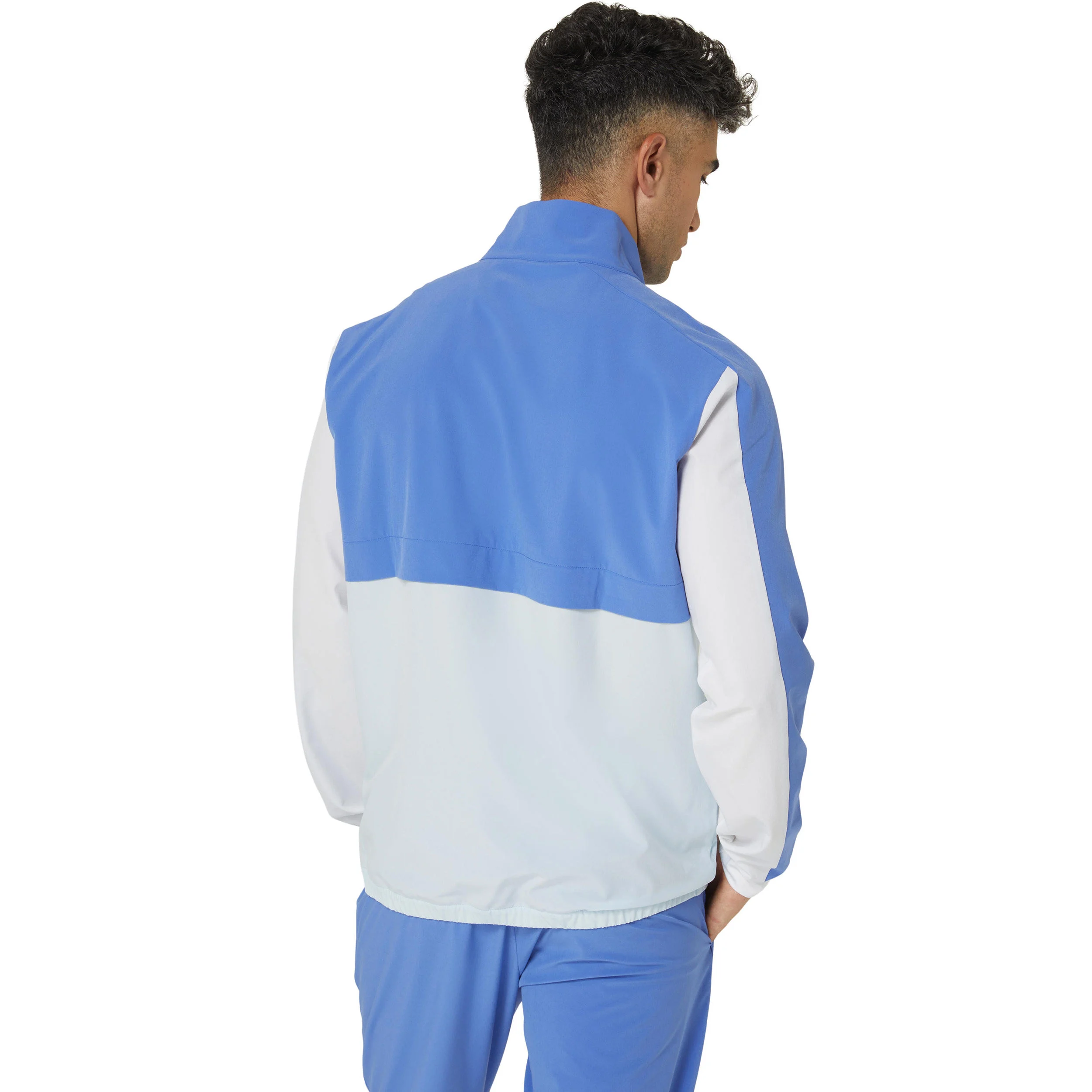 ASICS Match Veste De Survêtement Hommes - Bleu , Bleu Clair