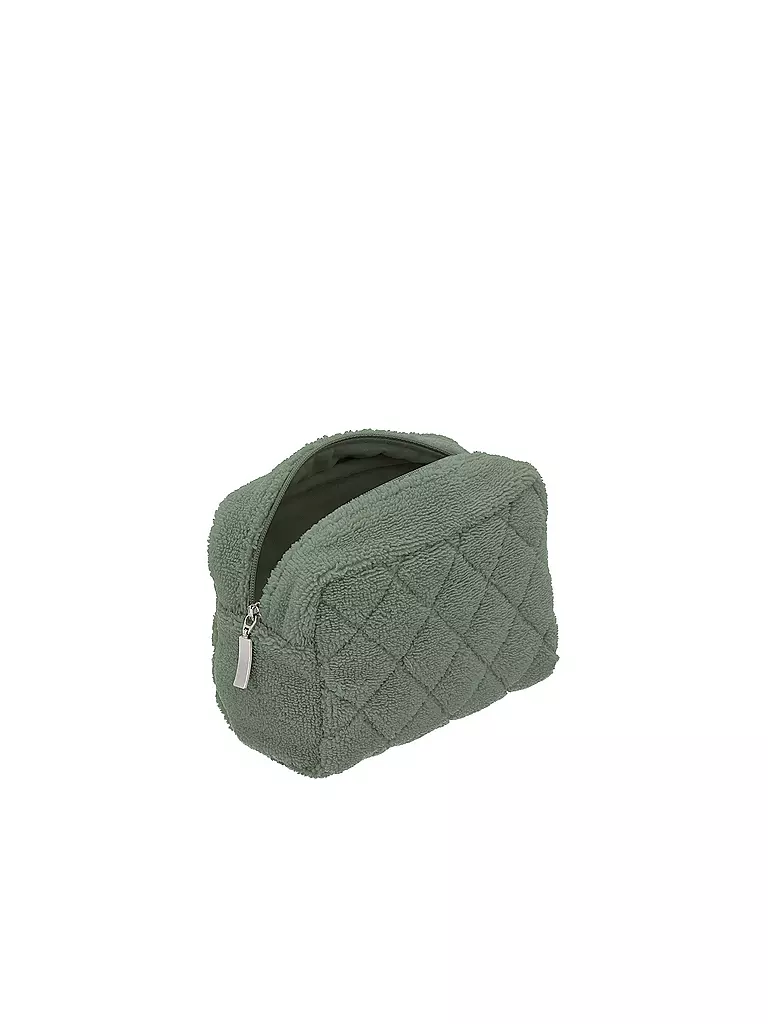VOSSEN Kosmetiktasche 11tlg. BEAUTY BAG Detox Green dunkelgrün
