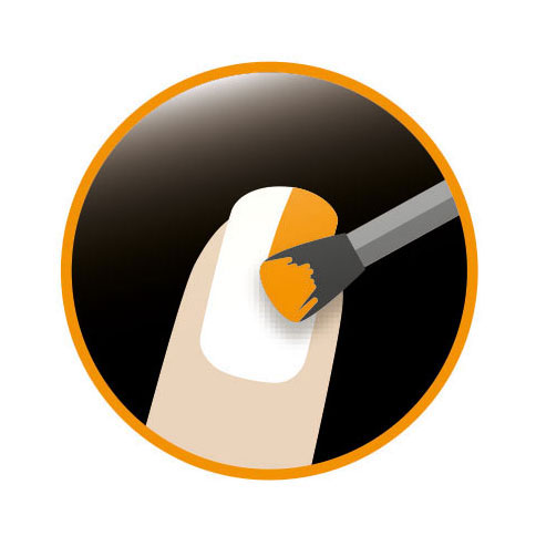 Clementoni Crazy Chic Nagellak Oranje/Paars, 2st.
