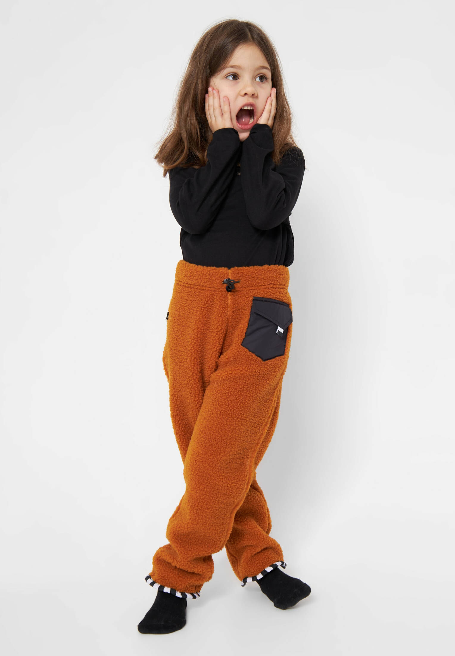 WeeDo| Kinder Teddy-Fleecehose FOXDO
