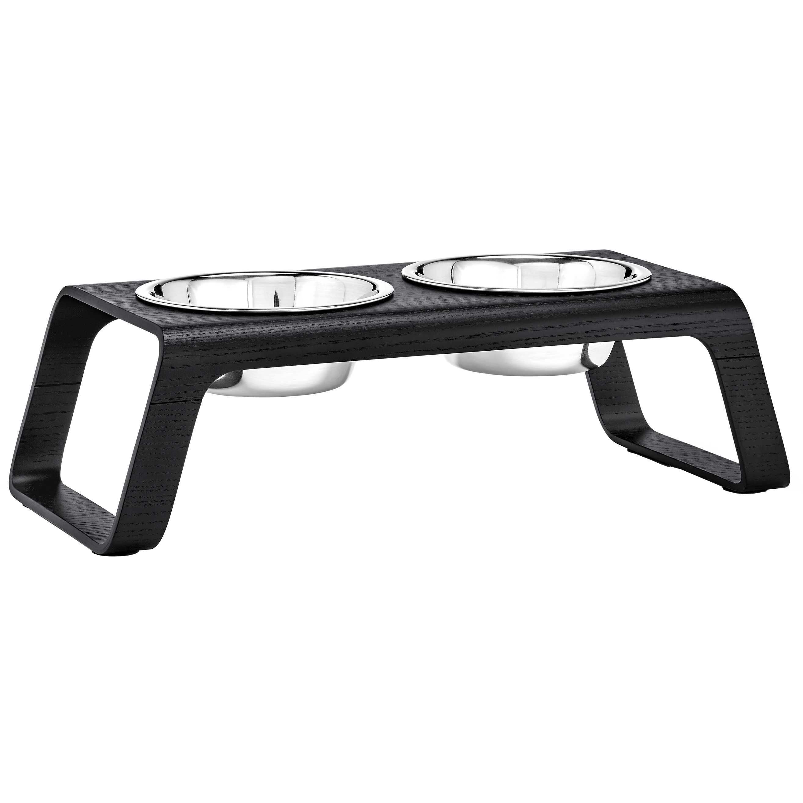 Desco hondenvoerbak medium essen zwart
