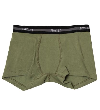 Say-So Boxershorts -  Grøn
