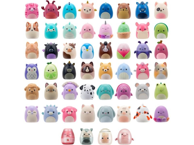 Squishmallows Squish-a-longs Ringe 2.5 cm assortiert Mini-Sammelfiguren