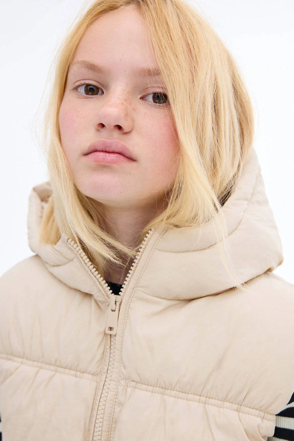 Mango Kids bodywarmer beige