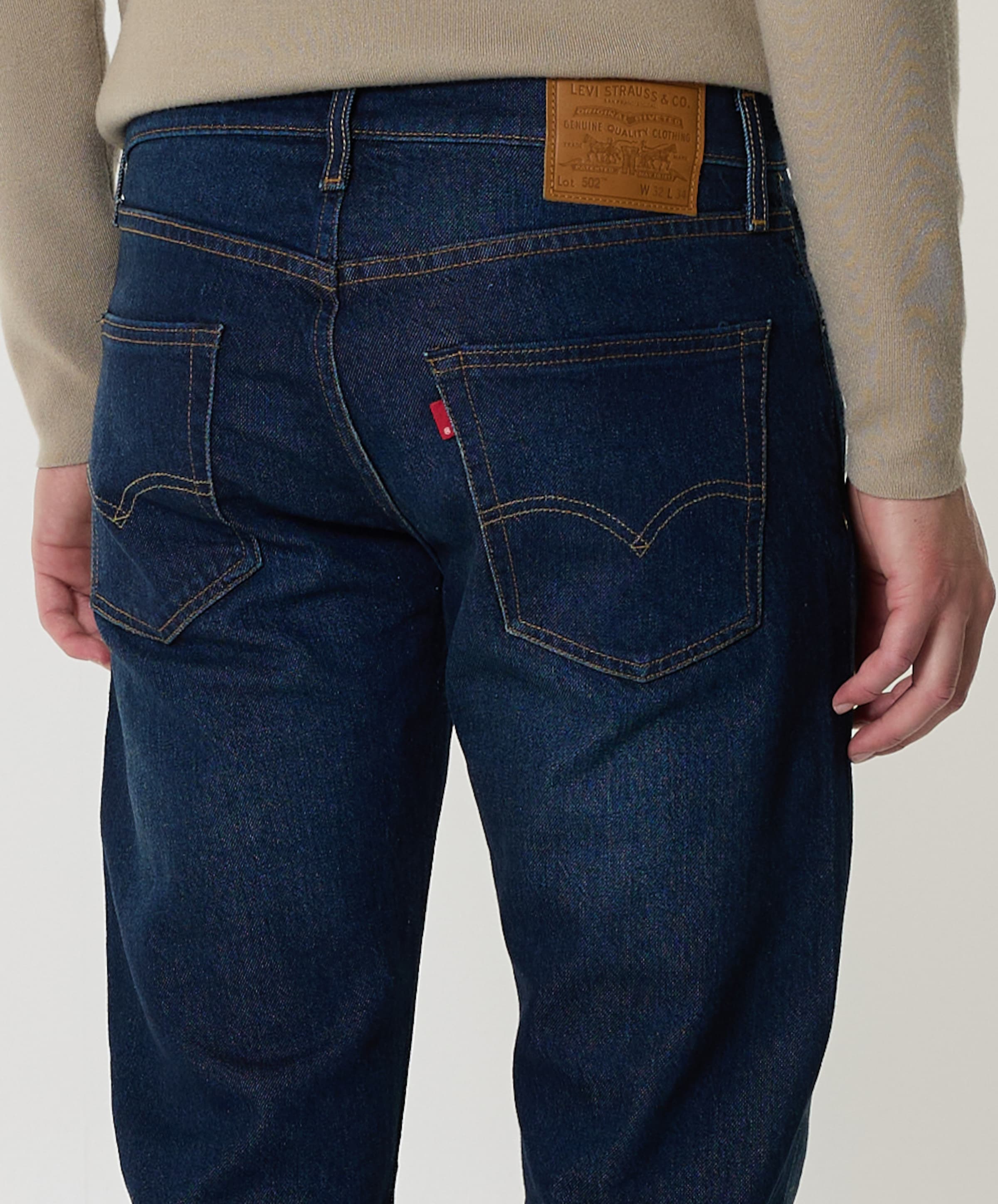 Levi's 502 Taper heren jeans blauw