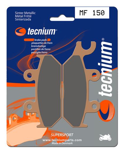 Plaquettes de freins Tecnium Performance métal fritté - MF150