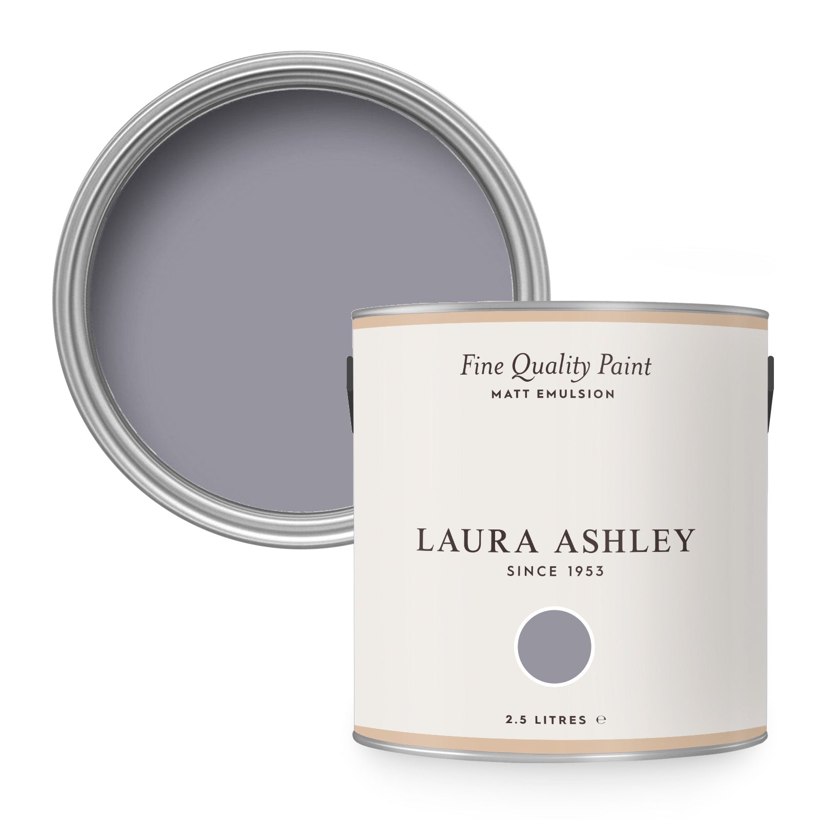 Laura Ashley Muurverf Mat 2.5L Pale iris Paars