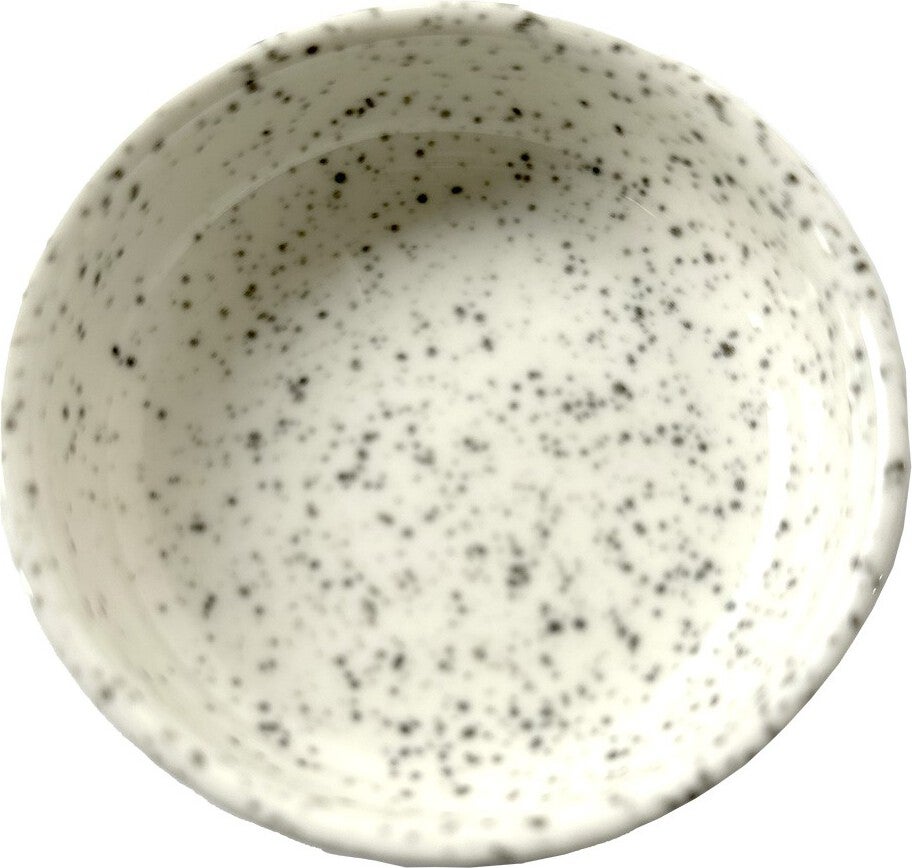 Boles d'olor decoratieschaal Amber Stoneblokjes wit D 8,9 H 2,6 cm