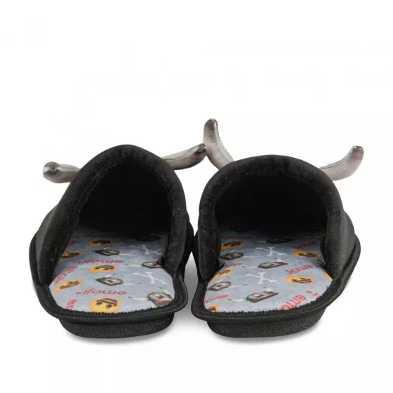 Chaussons NOIR EMOJI