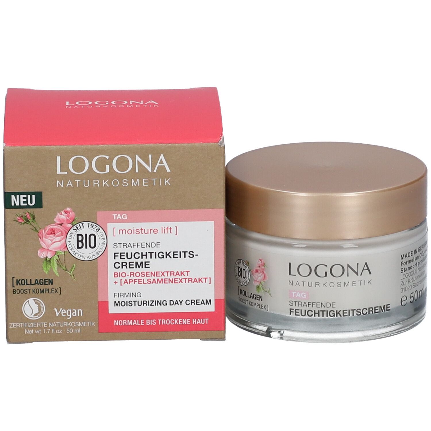 LOGONA Moisture Lift Feuchtigkeitscreme