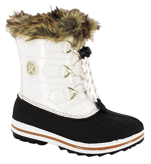 KIMBERFEEL - CHAUSSURES CHAUDE JADE BLANC VERNIS