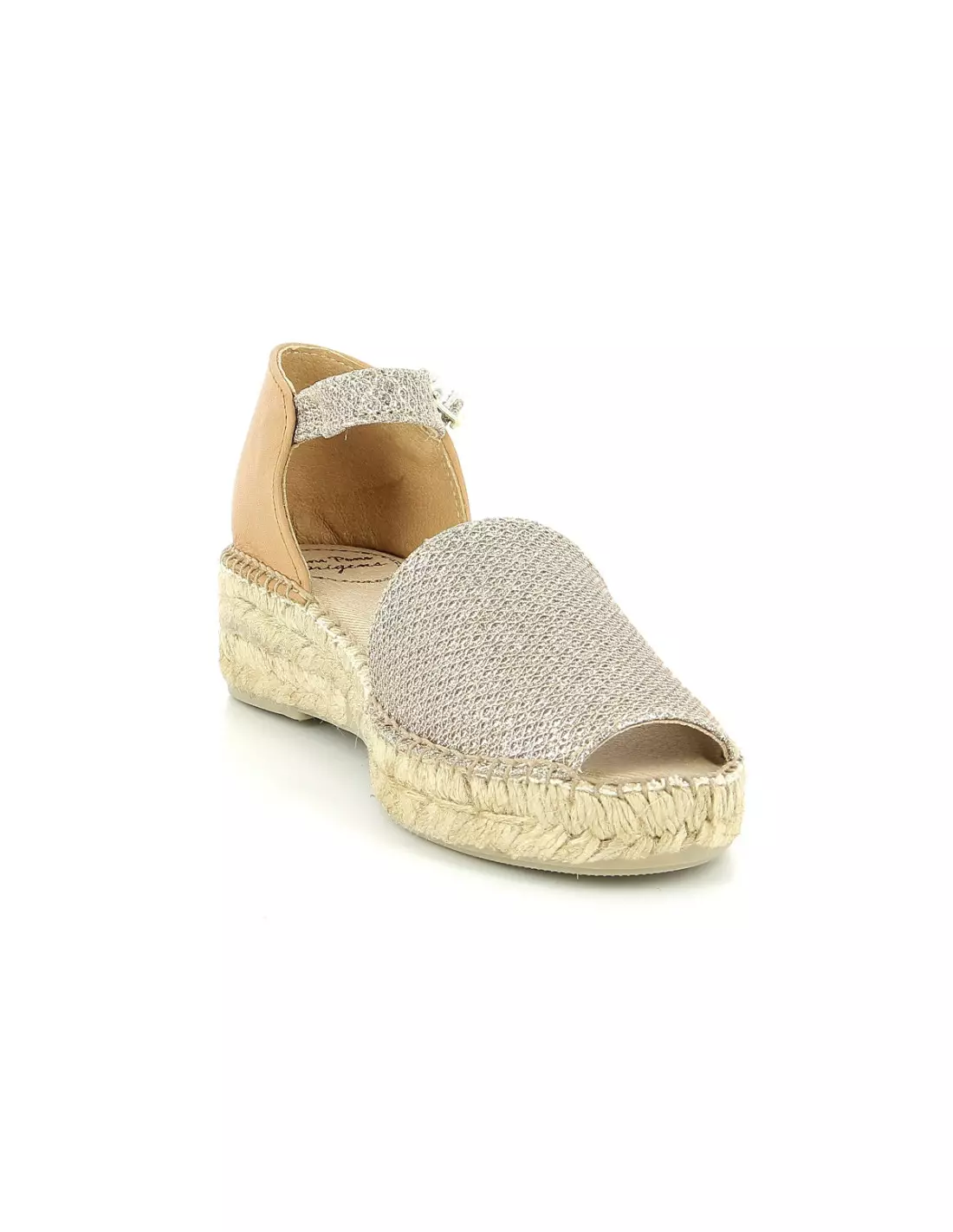 TONI PONS ELGIN - Espadrilles Platine