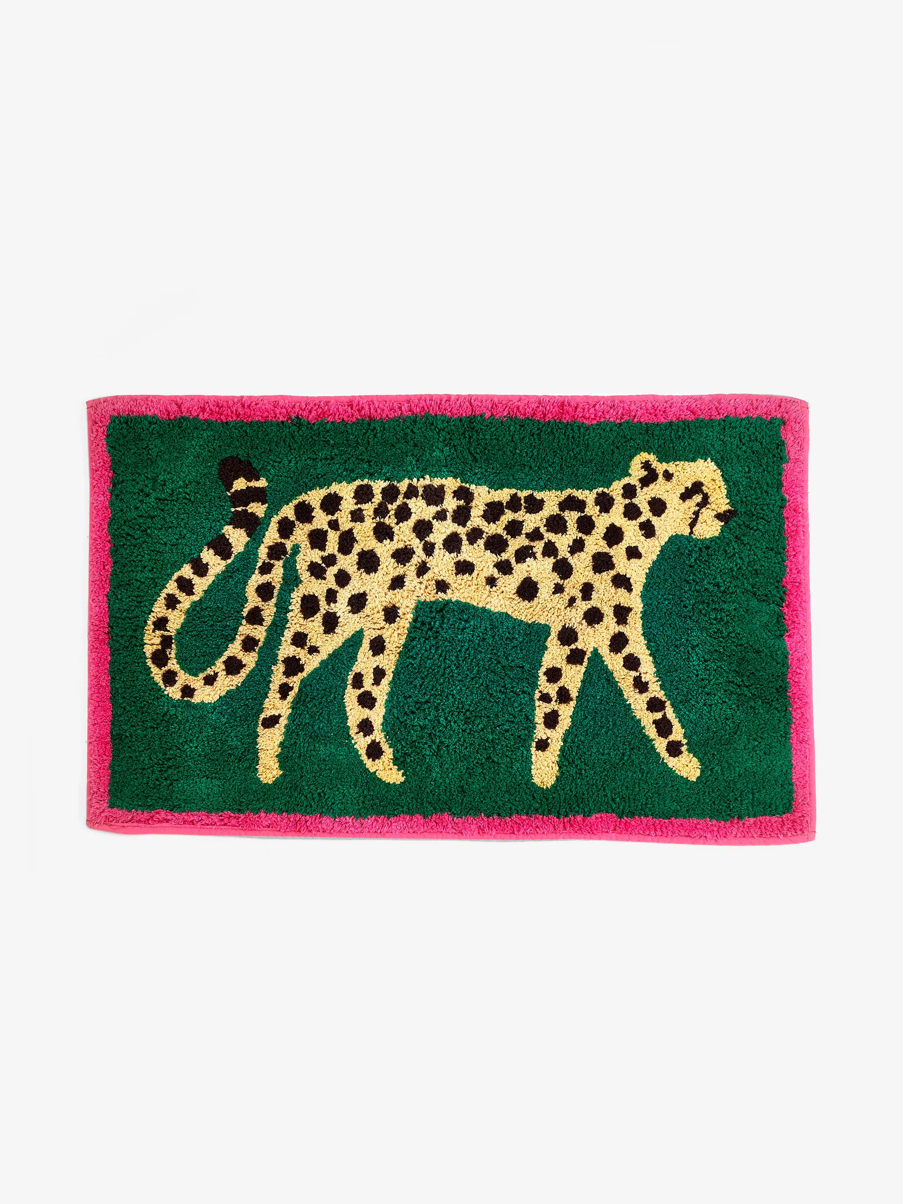 Cheetah Animal Print Mat