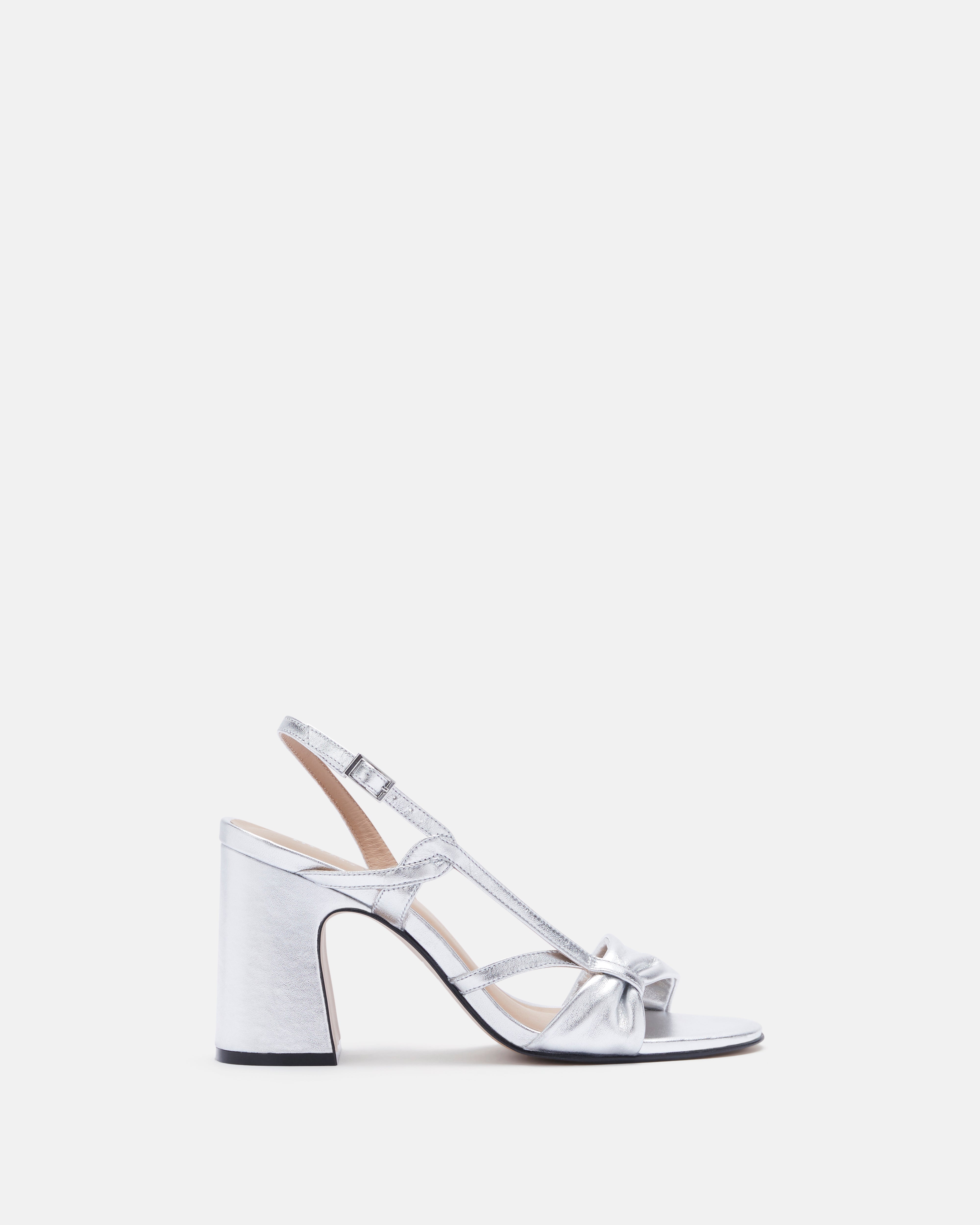 SANDALES KETI/MET ARGENT