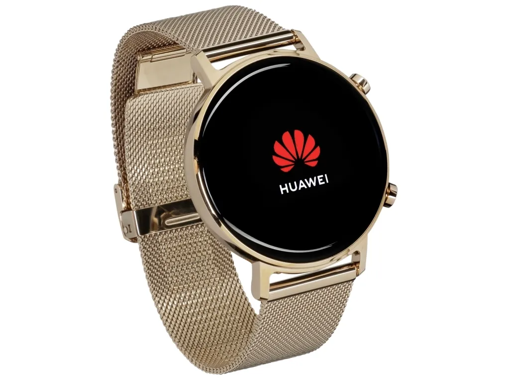 [OUTLET] - Huawei GT 2 (42 mm) 1.2”, Smart watch, GPS (satellite), AMOLED, Touchscreen, Heart rate monitor, Activity monitoring 24/7, Waterproof, Bluetooth, Refined Gold