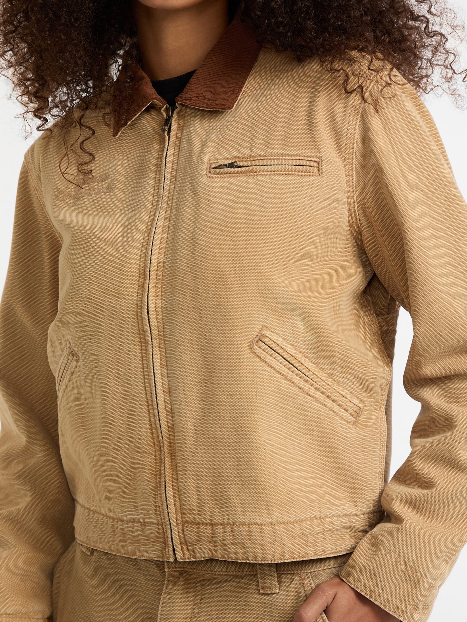 Jaqueta de trabalho cropped GUESS Originals