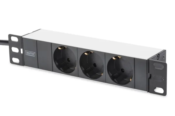 Digitus DN-10-SET-1, Vægmonteret stativ, 30 kg, Nøglelås, Grå