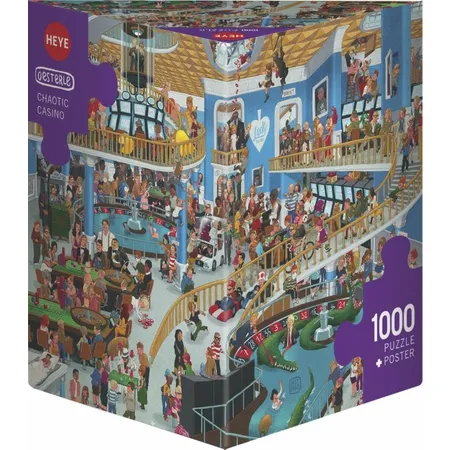 Heye Puzzle - Chaotic Casino, Oesterle, 1000 Teile