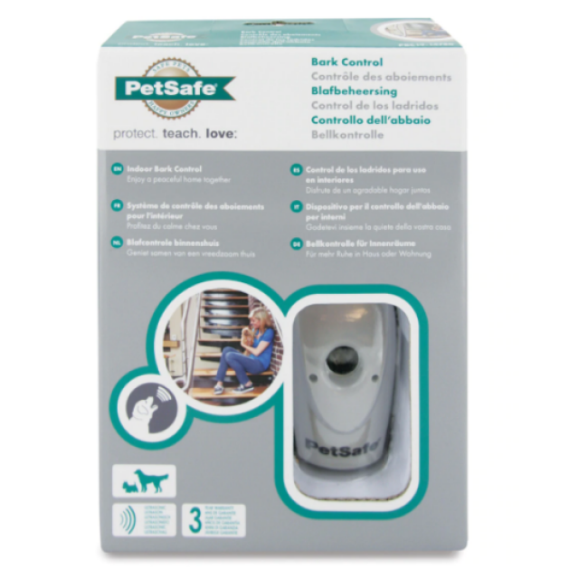 Boîtier anti aboiements à ultrasons Petsafe pour l'intérieur