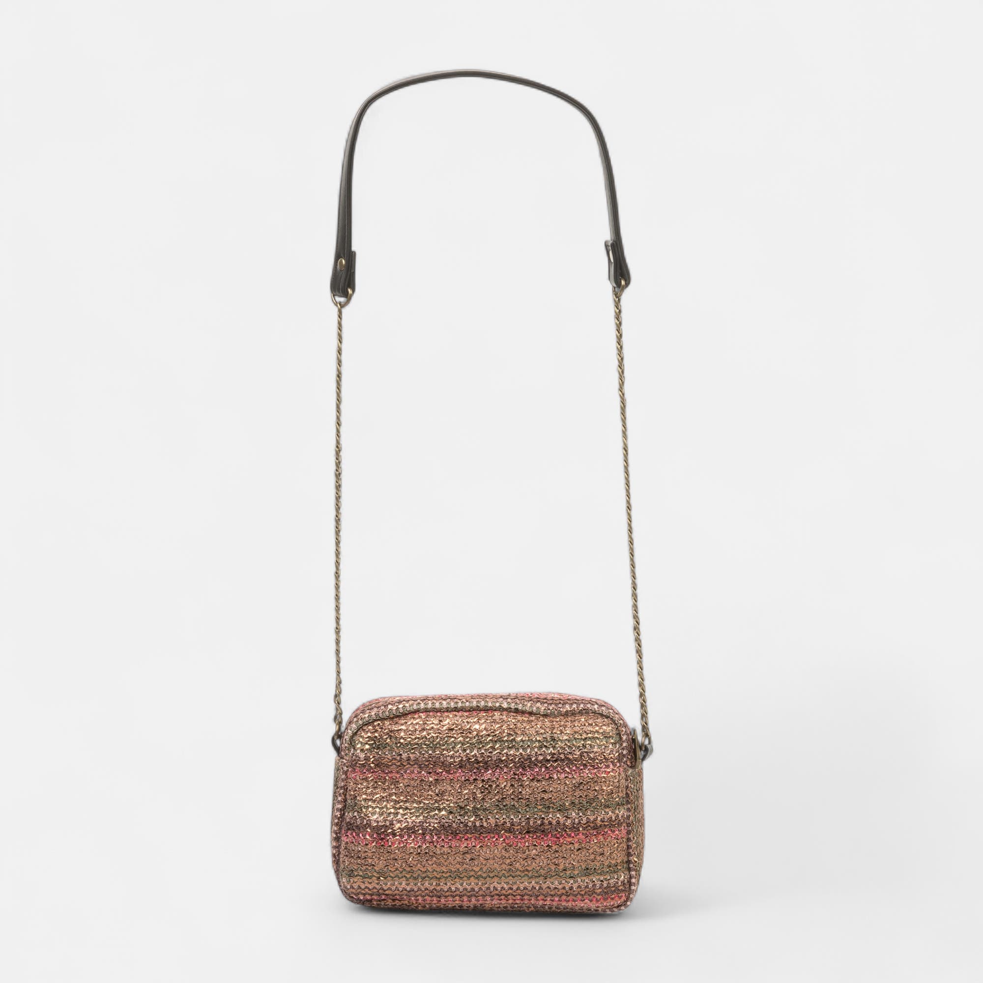 Sac bandoulière taupe