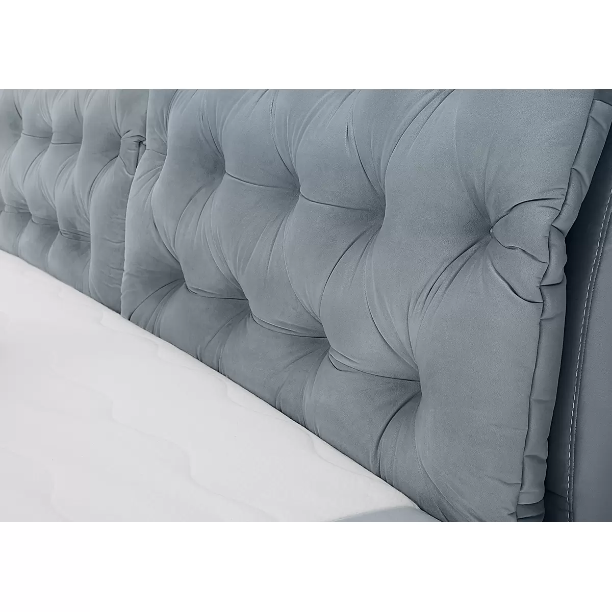 Boxspringbett Charlie 180x200 Hellblau