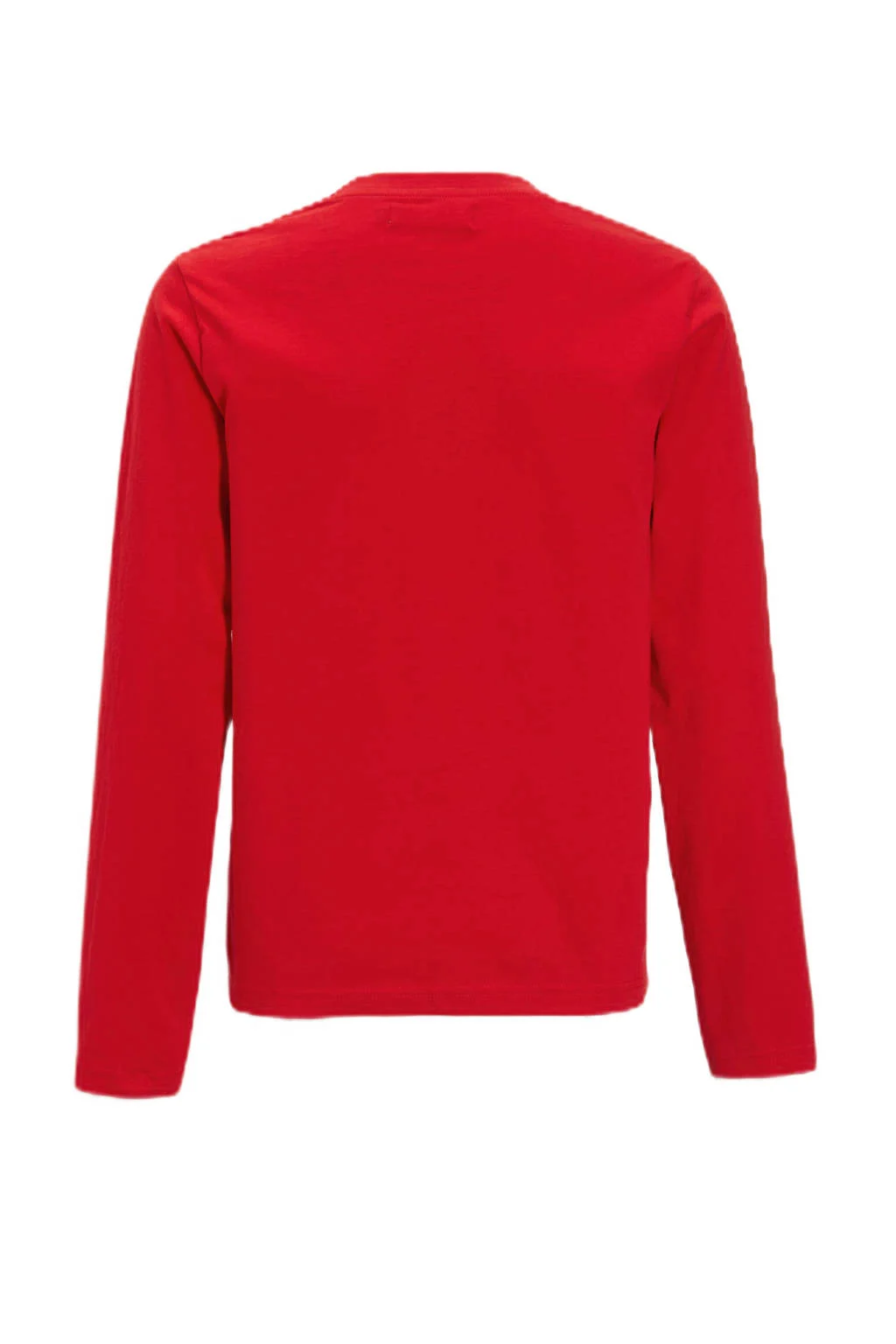 Orange Stars longsleeve met printopdruk rood