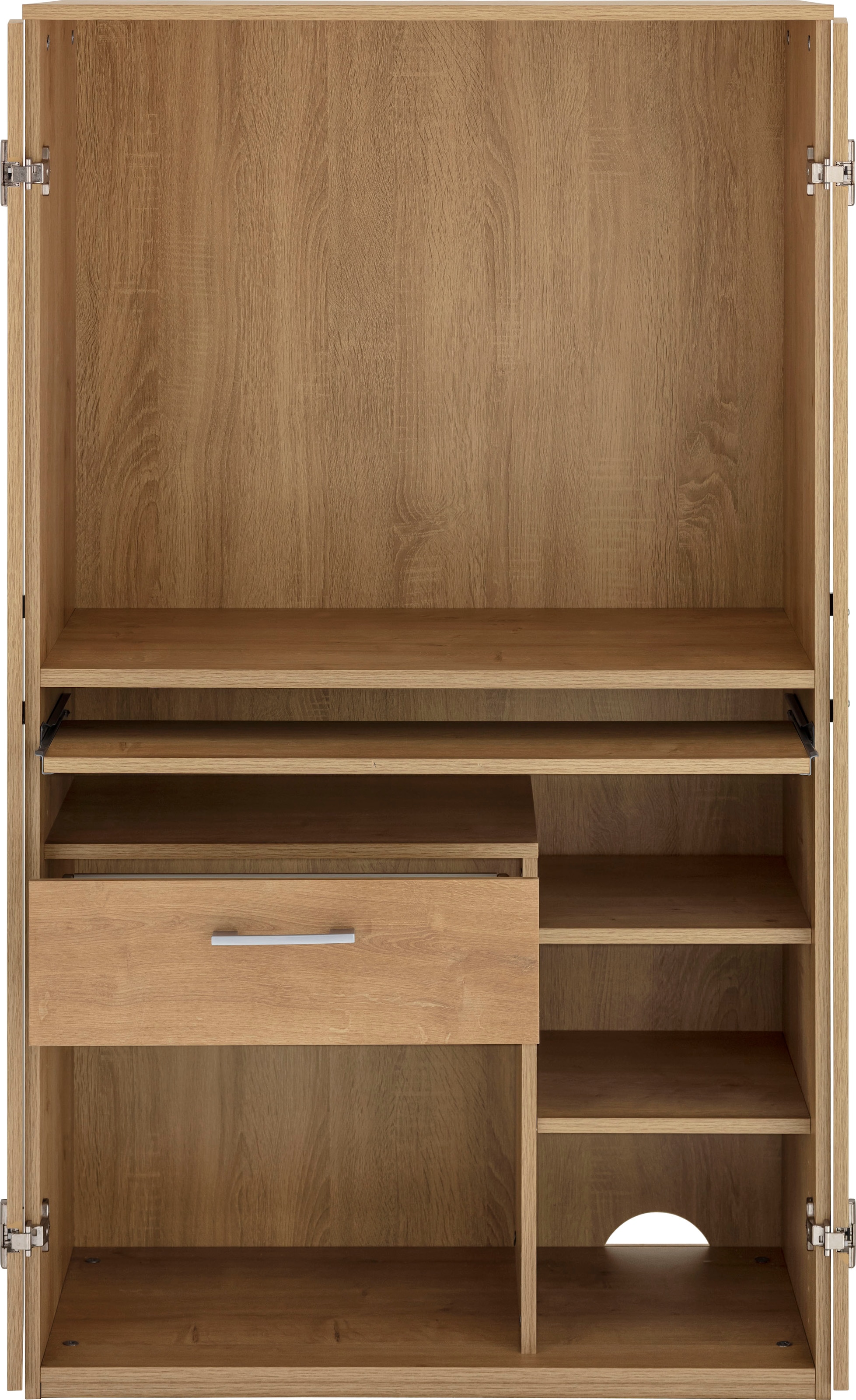 VOGL Möbelfabrik PC-Schrank »Nick« Sekretär, Masse 80x50x138 cm, Made in Germany