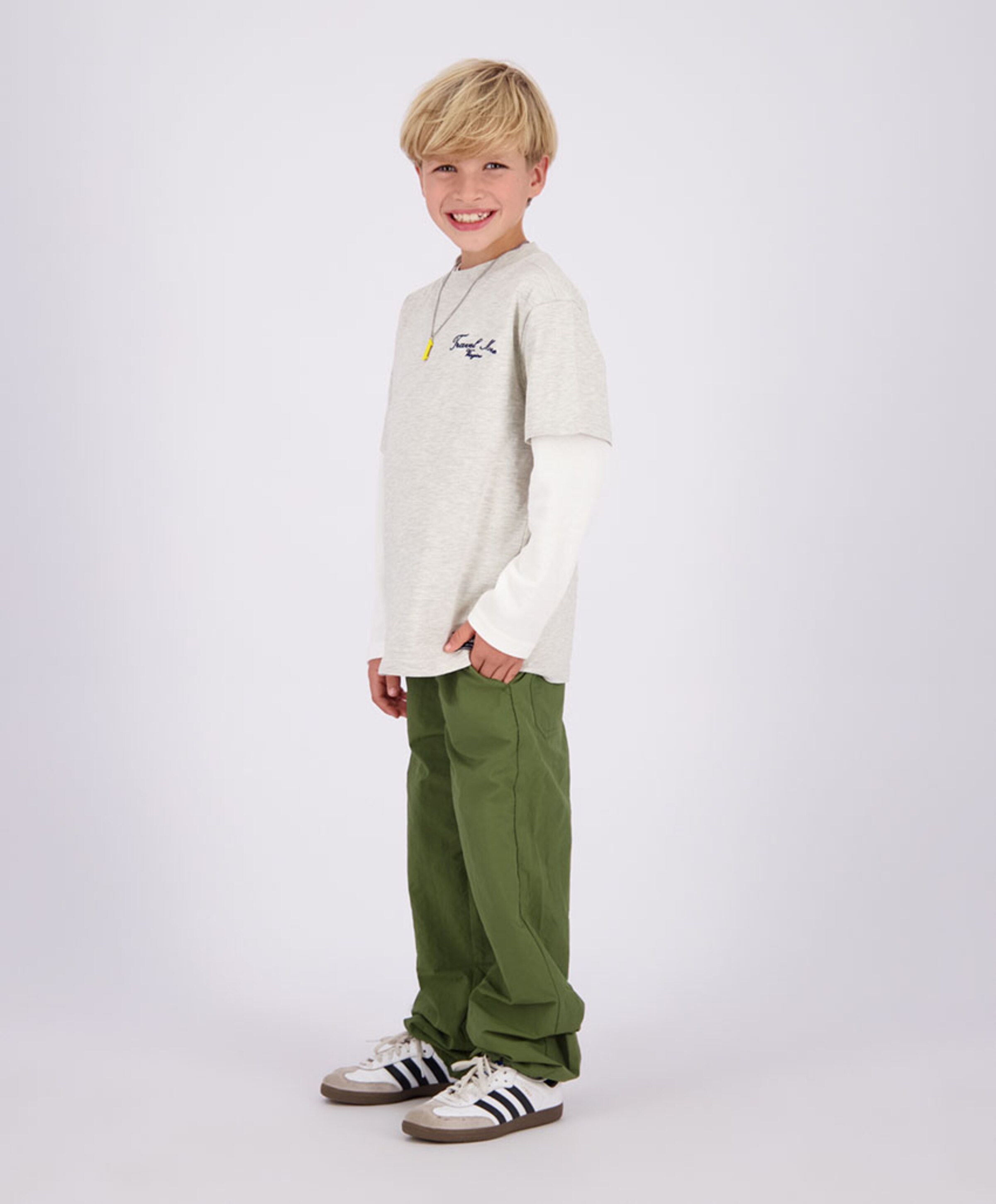 Vingino Jongens T-shirt ecru