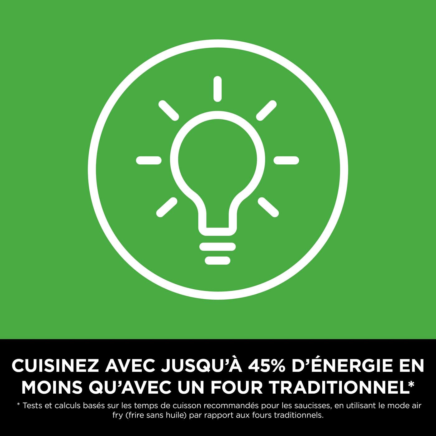 NINJA Foodi FlexDrawer Air Fryer 2 Compartiments Avec Séparateur Amovible, Grande Capacité 10.4L, Air Fryer 7-en-1, Max 240°C, Pièces Antiadhésives Am