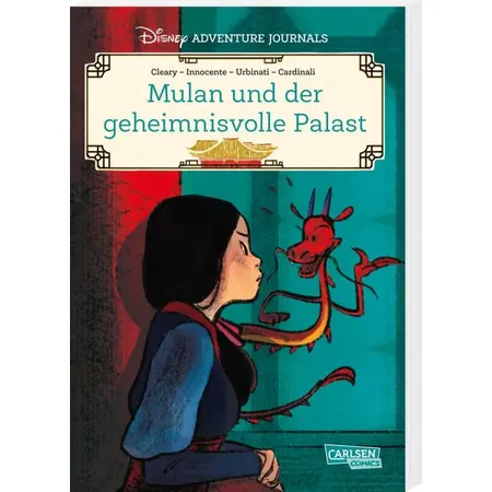 Carlsen Verlag Disney Adventure Journals: Mulan und der geheimnisvolle Palast