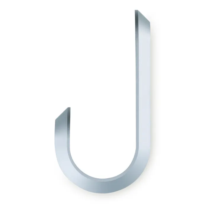Normann Copenhagen Patère Curve mini - Set de 2 | Argenté