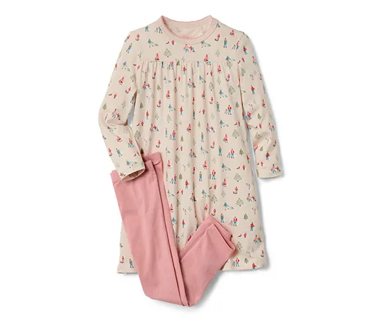 Kinder-Nachthemd mit Leggings