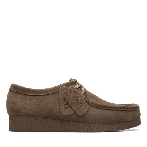 Clarks WallabeeEVOSH Sko, Olive, 39