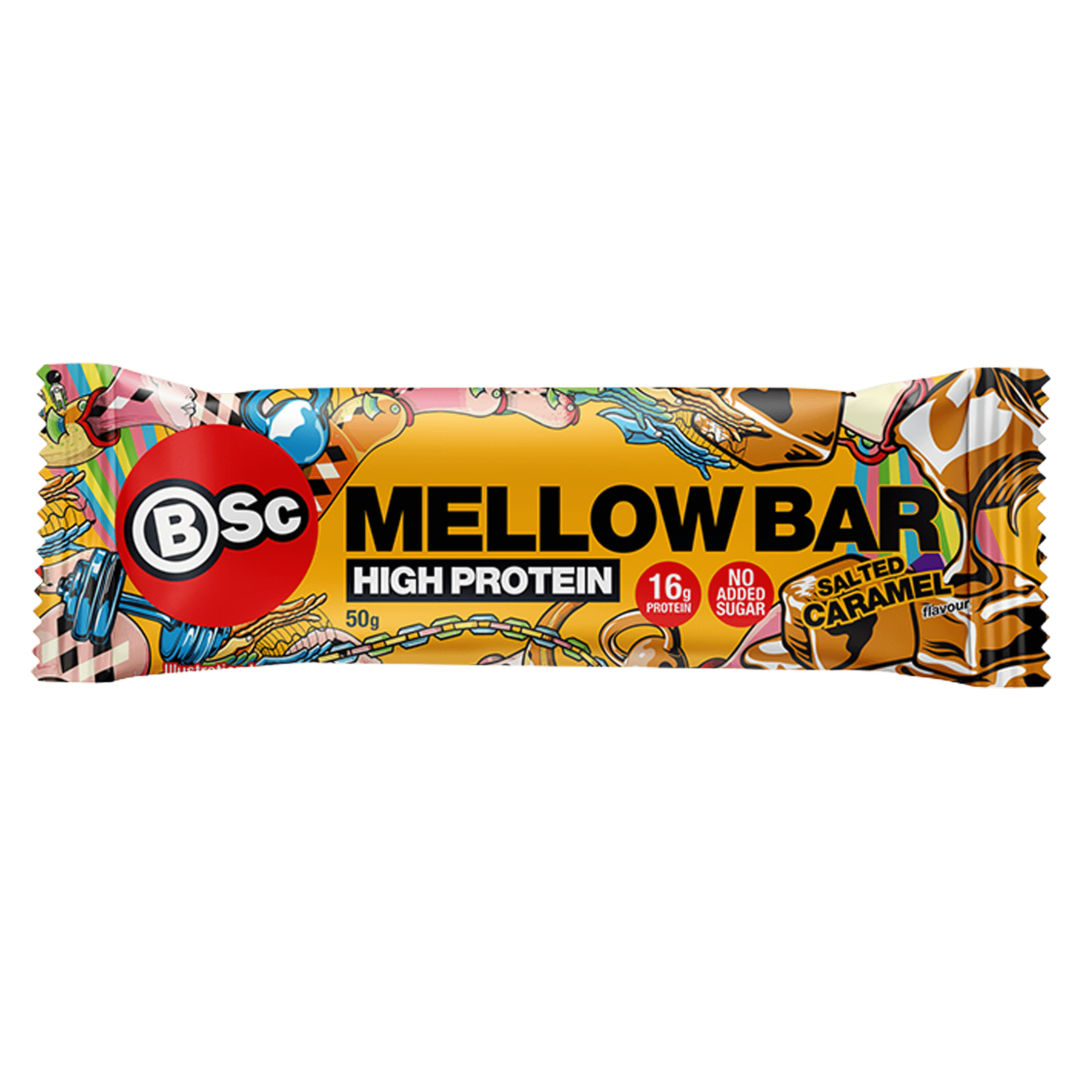 BSc BSc Mellow Bar Salted Caramel - Proteinbarer