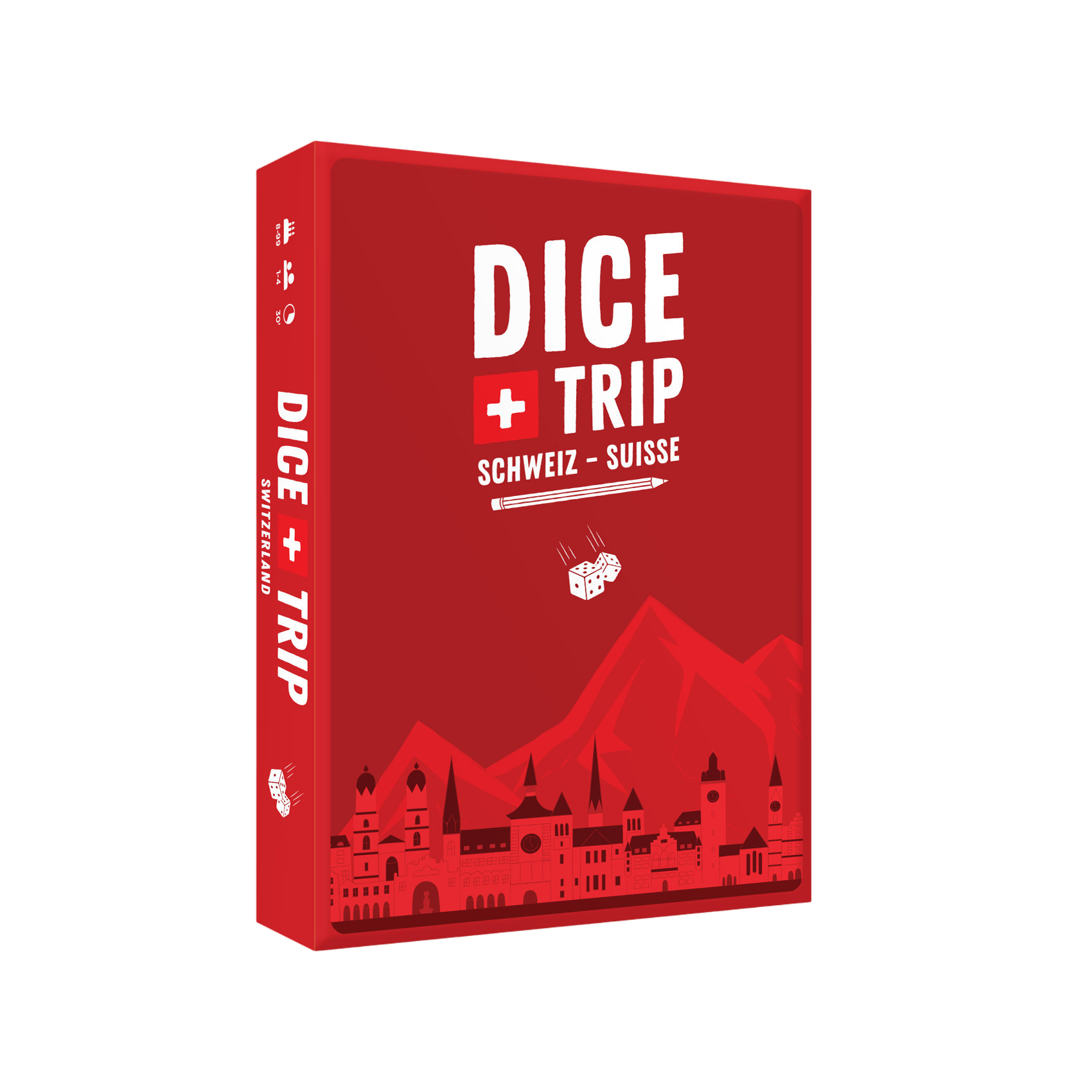 Spiel Dice Trip Schweiz Suisse