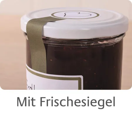 Avery Zweckform Einmach-Etiketten mit Frischesiegel, weiß, Div. Formate