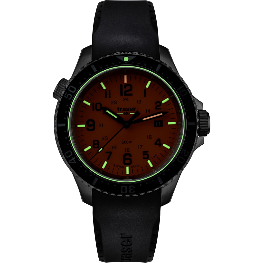 traser P67 Diver T25 Orange