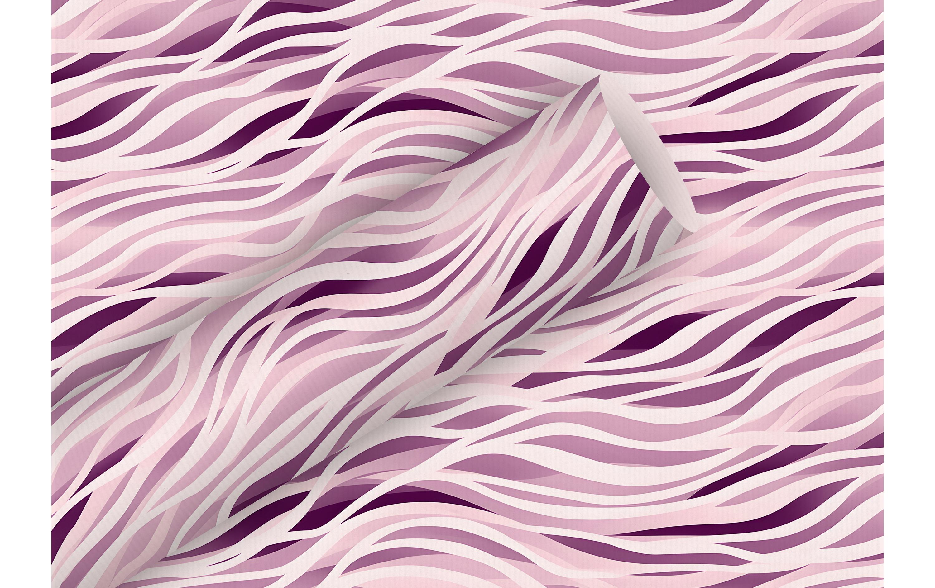 Geschenkpapier By Nature Soft Waves 2 m x 70 cm, ViolettPapierrolle zum Einpacken von Geschenken